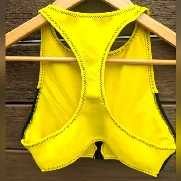 Yellow Body Glove Bikini Top - size Large Bnwot - Picture 5 of 7